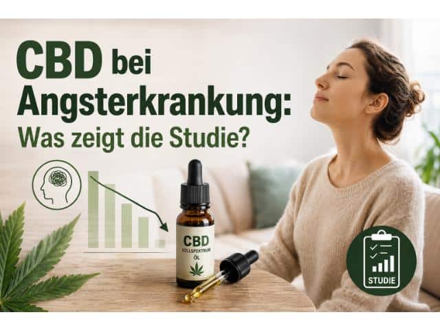 CBD bei Angsterkrankung: Was zeigt die Studie?