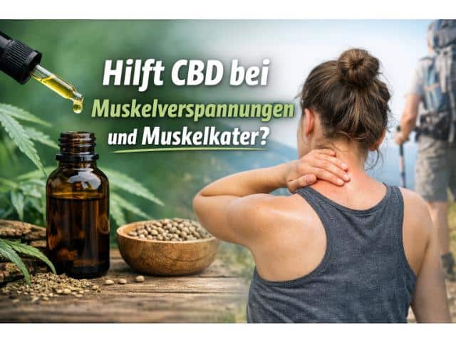 Hilft CBD bei Muskelverspannungen und Muskelkater?