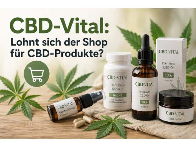 CBD-Vital: Lohnt sich der Shop für CBD-Produkte?