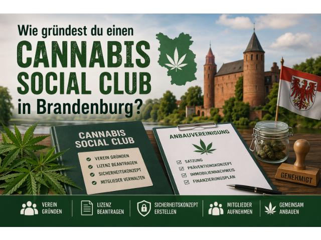 Wie gründest du einen Cannabis Social Club in Brandenburg?