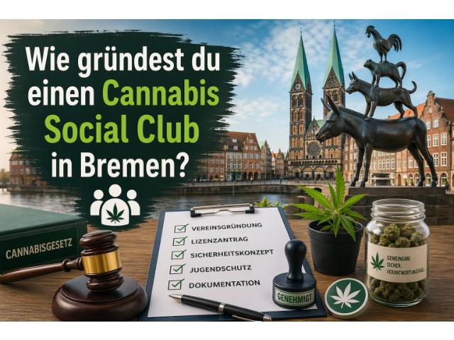 Wie gründest du einen Cannabis Social Club in Bremen?
