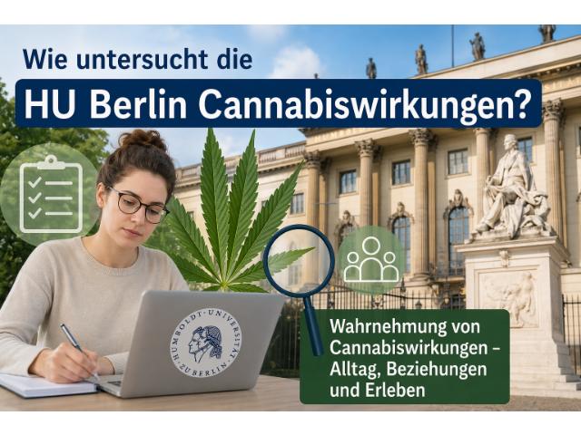 Wie untersucht die HU Berlin Cannabiswirkungen?