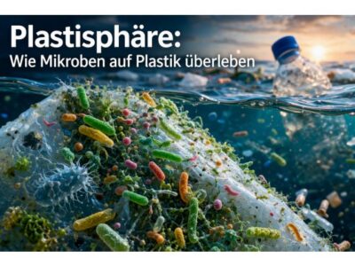 Plastisphäre erklärt: Wie Mikroben auf Plastik im Meer überleben und warum das für Umwelt und Gesundheit relevant ist.