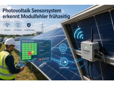 Photovoltaik Sensorsystem erkennt Modulfehler frühzeitig