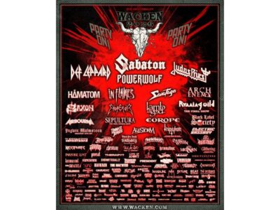 Wacken Open Air 2026: Sabaton als Headliner