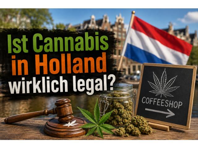 Ist Cannabis in Holland wirklich legal?