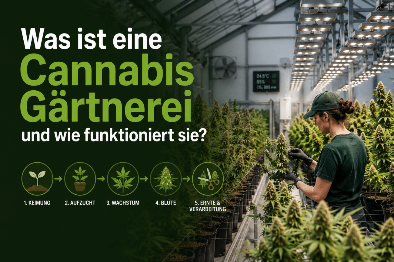 Was ist eine Cannabis Gärtnerei und wie funktioniert sie?