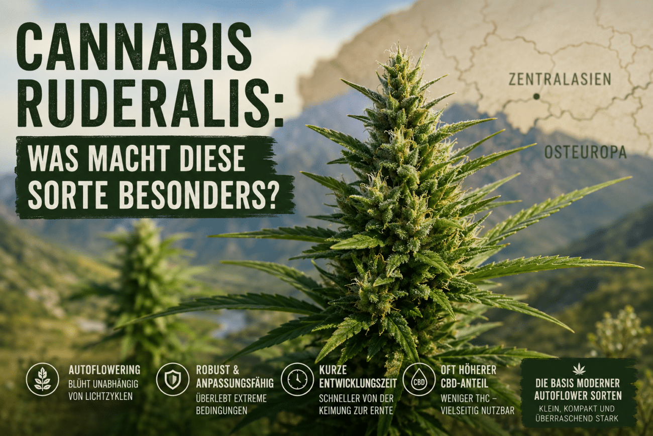 Cannabis Ruderalis: Was macht diese Sorte besonders?