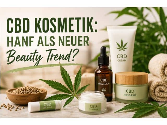 CBD Kosmetik: Hanf als neuer Beauty Trend?
