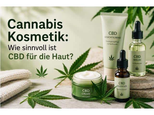 Cannabis Kosmetik: Wie sinnvoll ist CBD für die Haut?