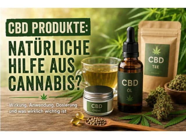 CBD Produkte: Natürliche Hilfe aus Cannabis?