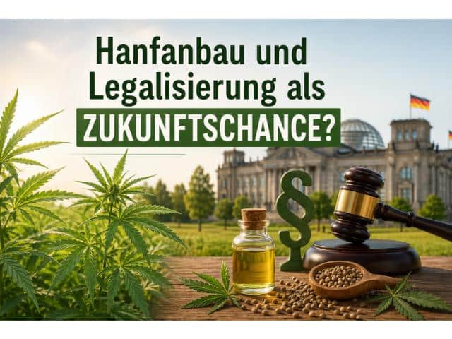 Hanfanbau und Legalisierung als Zukunftschance?
