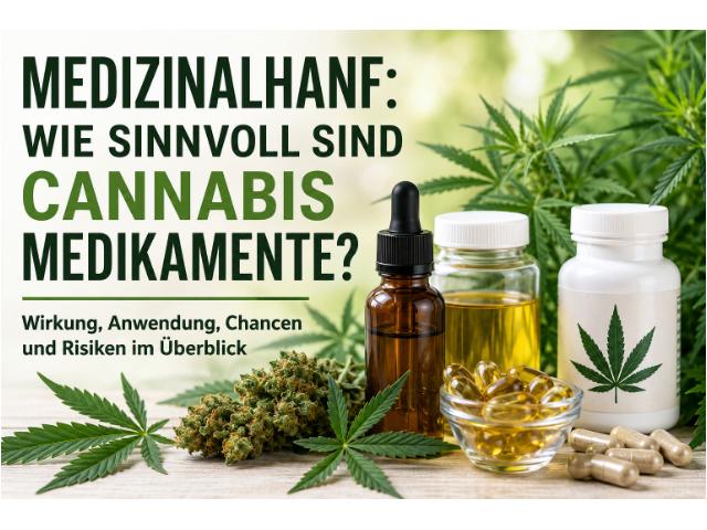 Medizinalhanf: Wie sinnvoll sind Cannabis Medikamente?