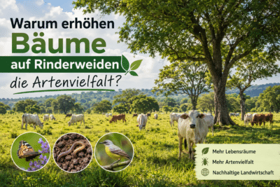 Warum erhöhen Bäume auf Rinderweiden die Artenvielfalt?
