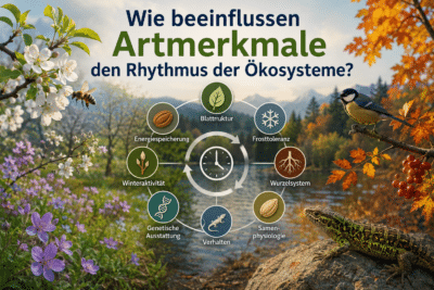 Wie beeinflussen Artmerkmale den Rhythmus der Ökosysteme?