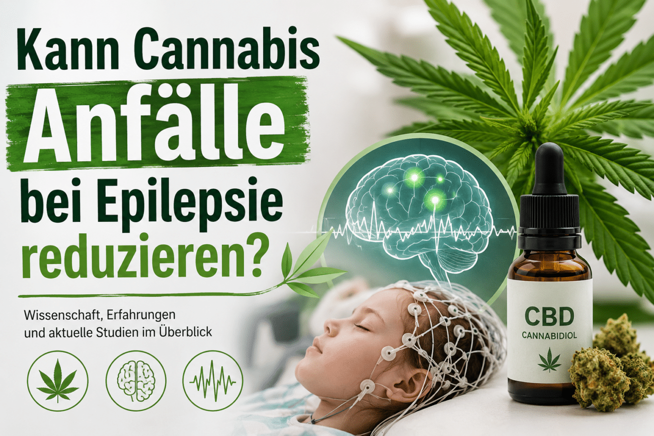 Kann Cannabis Anfälle bei Epilepsie reduzieren?