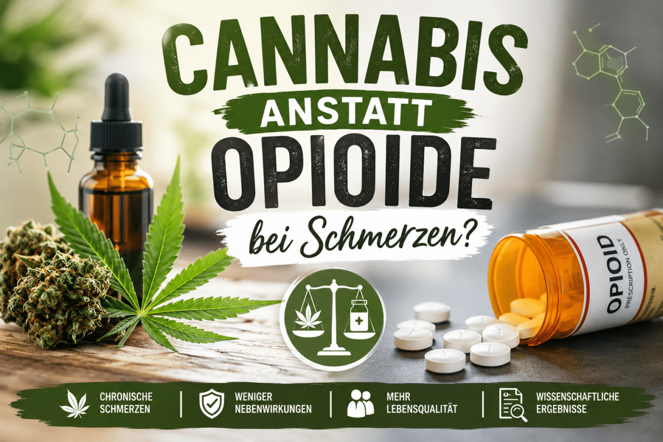 Cannabis anstatt Opioide bei Schmerzen?