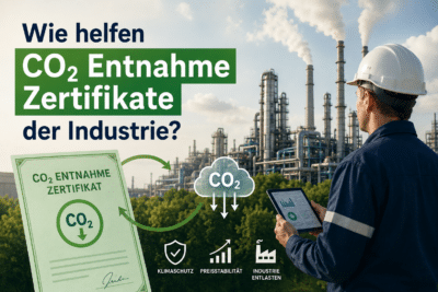 Wie helfen CO2 Entnahme Zertifikate der Industrie?