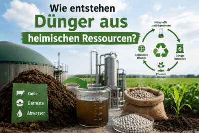 Wie entstehen Dünger aus heimischen Ressourcen?
