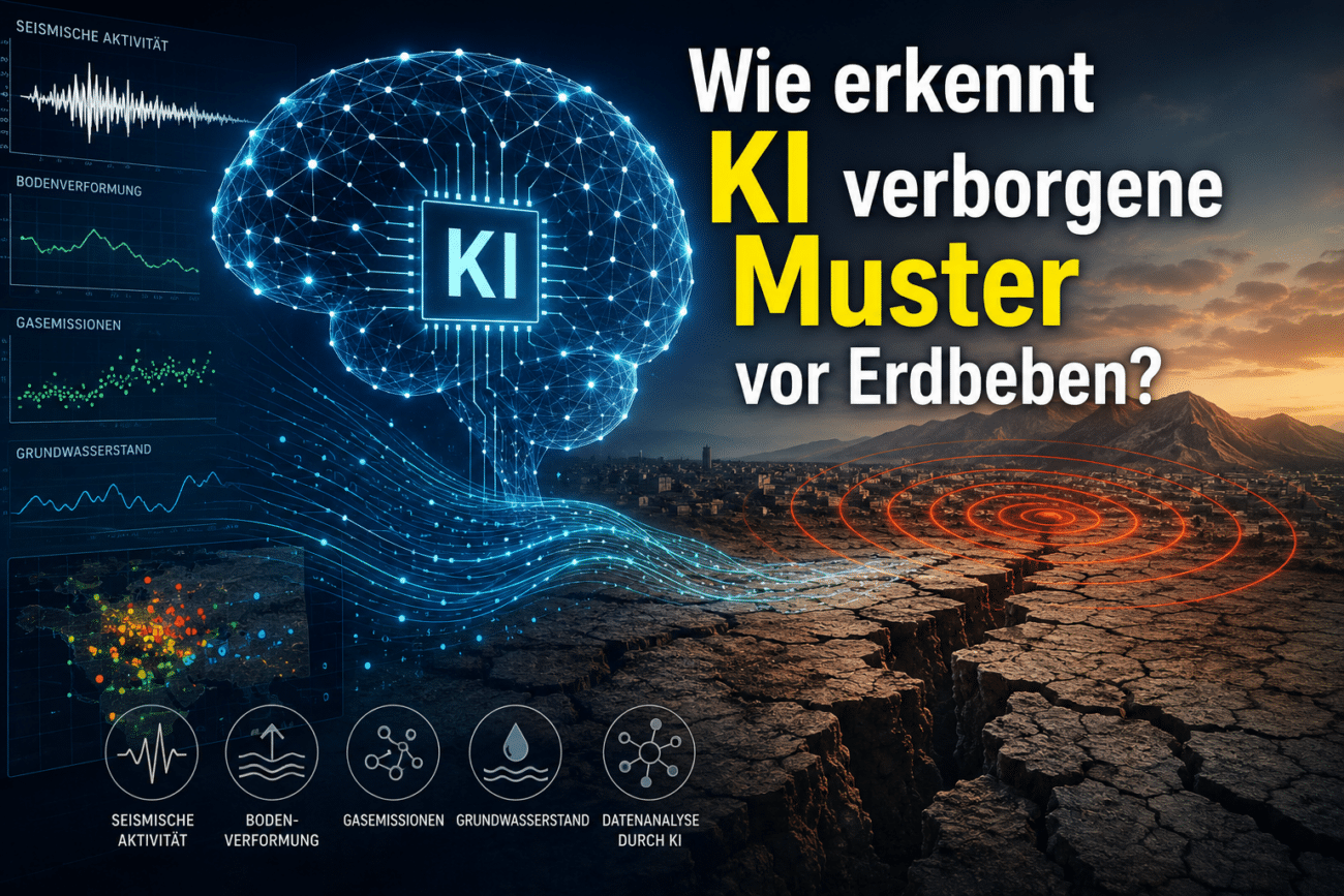 Wie erkennt KI verborgene Muster vor Erdbeben?