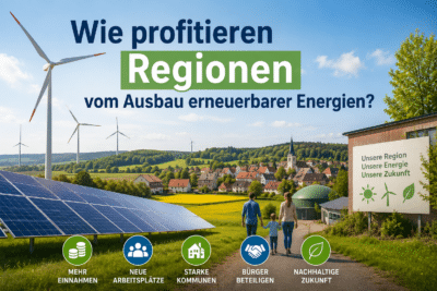 Wie profitieren Regionen vom Ausbau erneuerbarer Energien?
