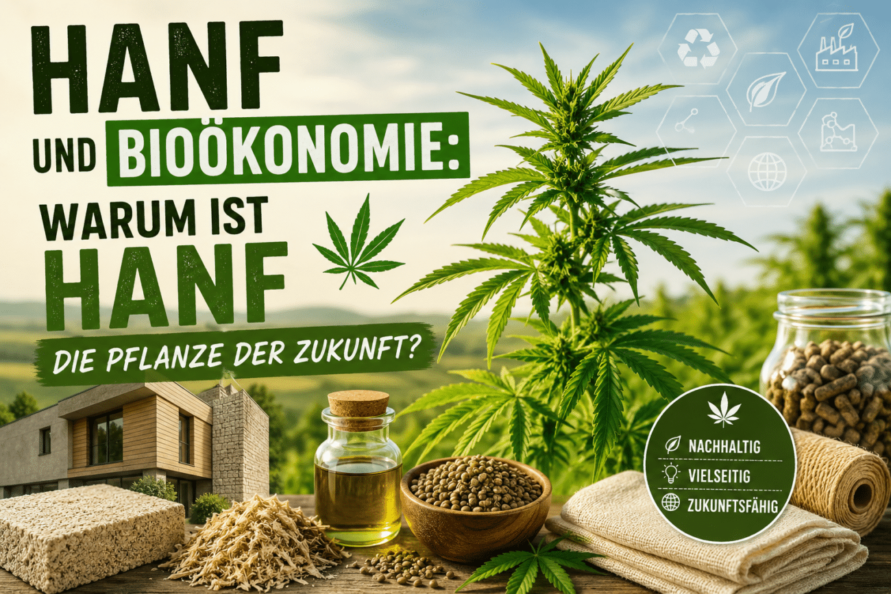 Hanf und Bioökonomie: Warum ist Hanf die Pflanze der Zukunft?