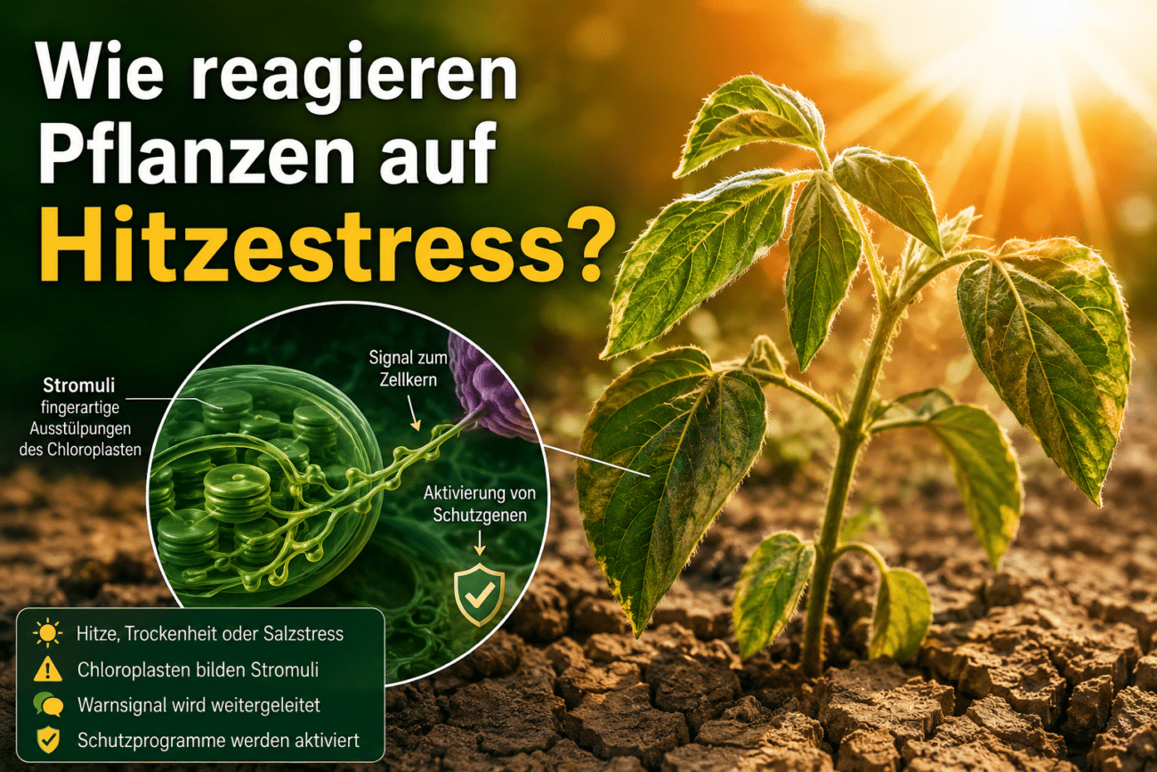 Wie reagieren Pflanzen auf Hitzestress?