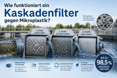 Wie funktioniert ein Kaskadenfilter gegen Mikroplastik?