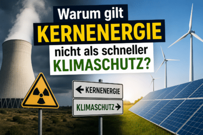 Warum gilt Kernenergie nicht als schneller Klimaschutz?
