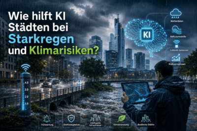 Wie hilft KI Städten bei Starkregen und Klimarisiken?