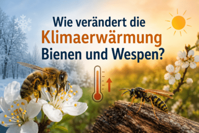 Wie verändert die Klimaerwärmung Bienen und Wespen?