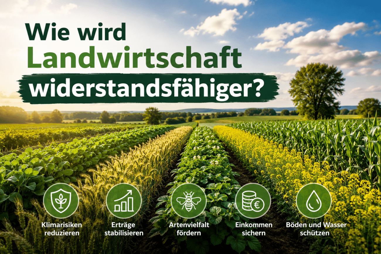 Wie wird Landwirtschaft widerstandsfähiger?