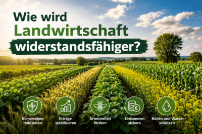Wie wird Landwirtschaft widerstandsfähiger?