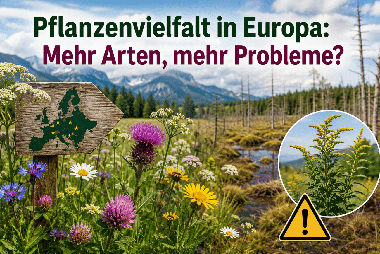 Pflanzenvielfalt in Europa: Mehr Arten, mehr Probleme?