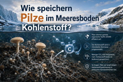 Arktis: Pilze im Meeresboden speichern Kohlenstoff