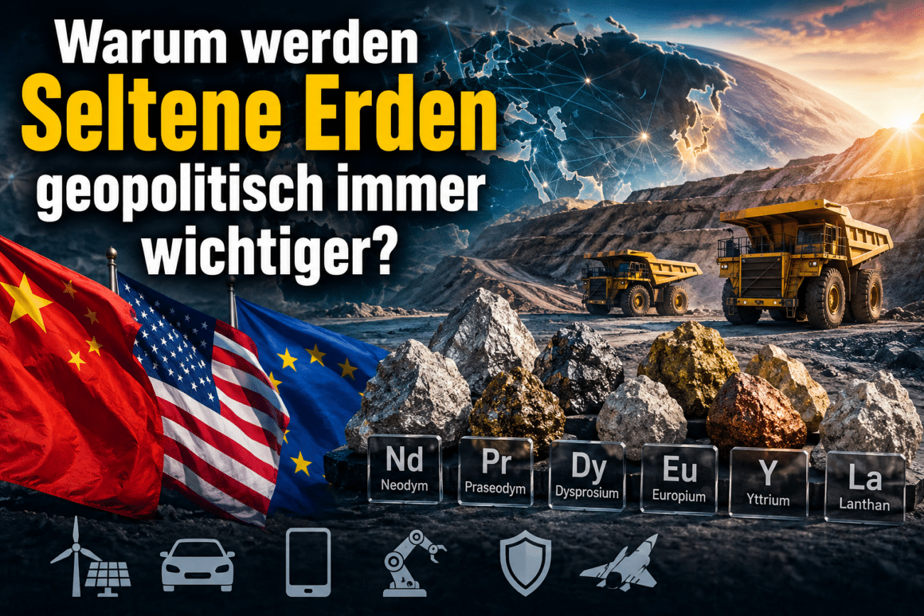 Warum werden Seltene Erden geopolitisch immer wichtiger?