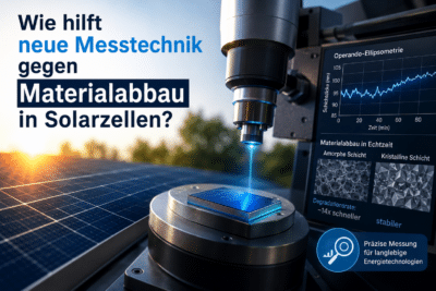 Wie hilft neue Messtechnik gegen Materialabbau in Solarzellen?