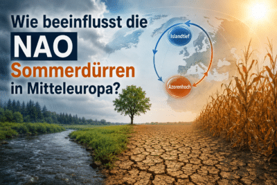 Wie beeinflusst die NAO Sommerdürren in Mitteleuropa?