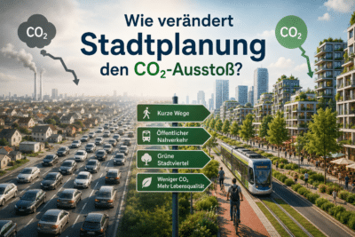 Wie verändert Stadtplanung den CO₂-Ausstoß?