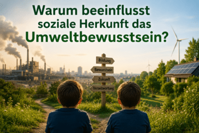 Warum beeinflusst soziale Herkunft das Umweltbewusstsein?