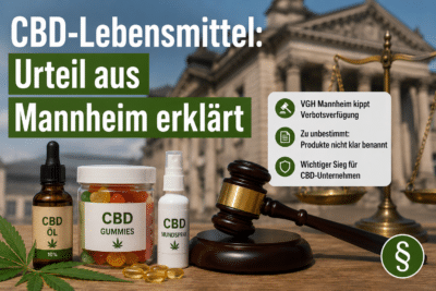 CBD-Lebensmittel: Urteil aus Mannheim erklärt