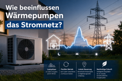 Wie beeinflussen Wärmepumpen das Stromnetz?