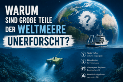 Warum sind große Teile der Weltmeere unerforscht?