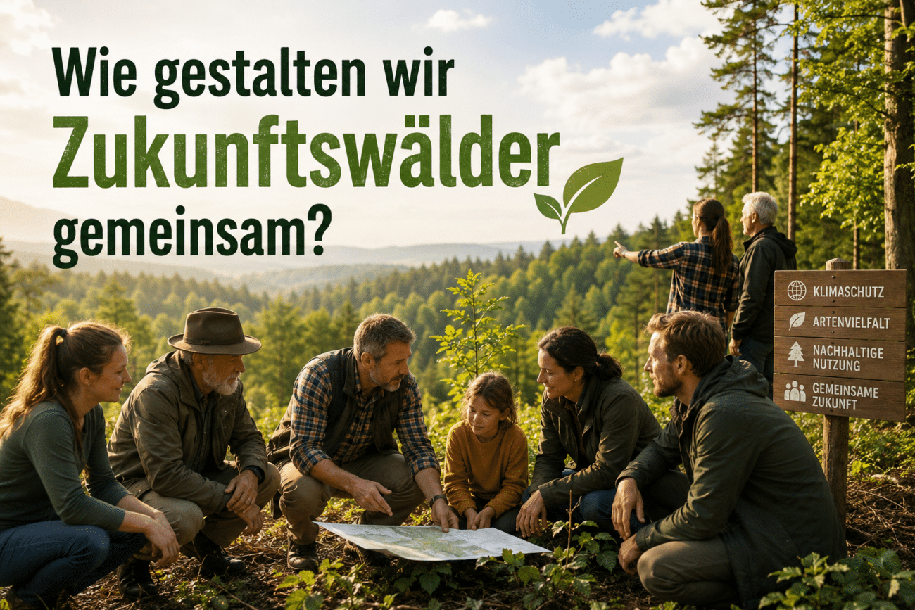 Wie gestalten wir Zukunftswälder gemeinsam?