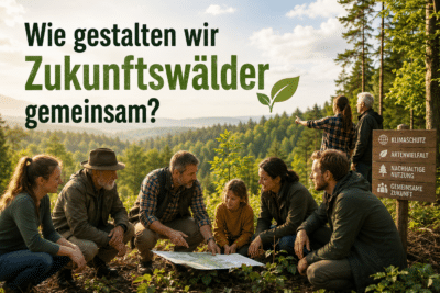 Wie gestalten wir Zukunftswälder gemeinsam?
