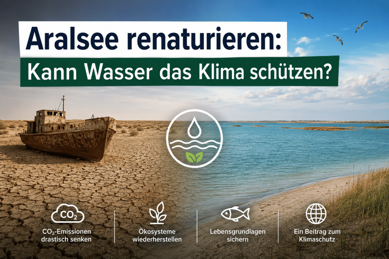Aralsee renaturieren: Kann Wasser das Klima schützen?