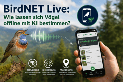 BirdNET Live: Wie lassen sich Vögel offline mit KI bestimmen?