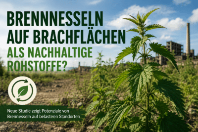 Brennnesseln auf Brachflächen als nachhaltige Rohstoffe?