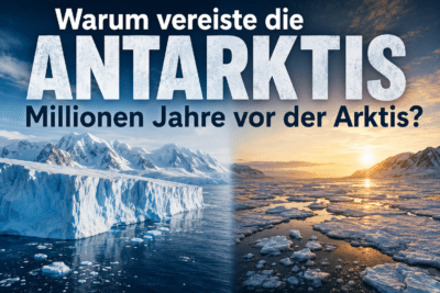 Warum vereiste die Antarktis Millionen Jahre vor der Arktis?