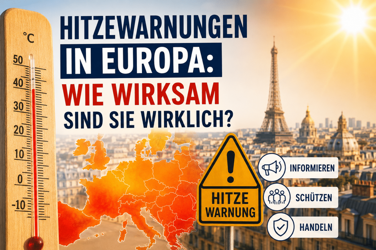 Hitzewarnungen in Europa: Wie wirksam sind sie wirklich?